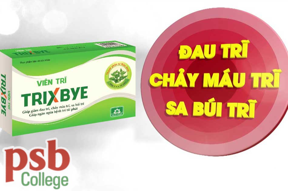Công dụng viên trĩ Trixbye